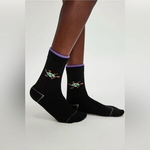 ▪️NWT Free People Digi Needlepoint Crew Socks
